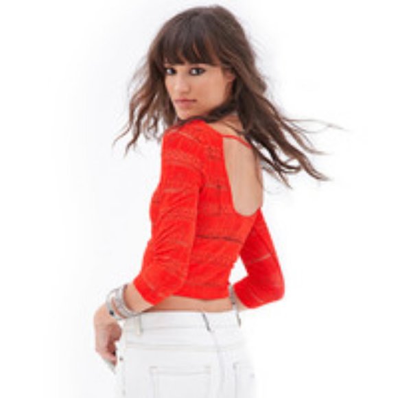 FOREVER 21 WHITE CROCHET TANK - Picture 8 of 8